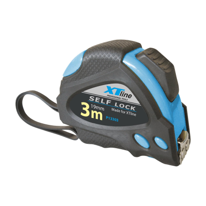 Metr svinovací s magnetem XTline 2x stop | 5 m x 19 mm