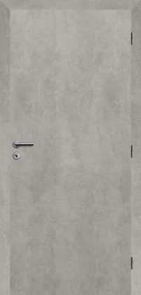 Dveře struktur SMART plné beton 90 P oblá hrana boční