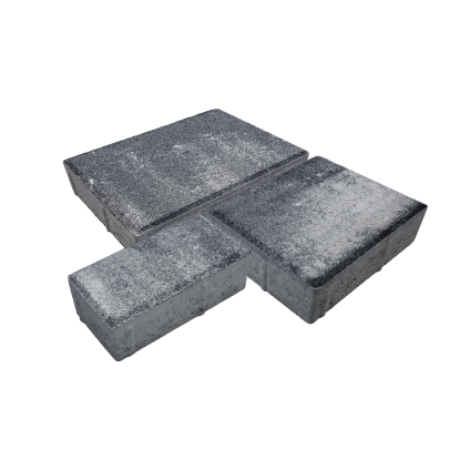 Dlažba betonová Presbeton Holland Kombi Mix 60 mm hladká domino (10,8)