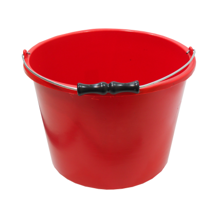 Vědro zednické, plastové, barevné, 16 l