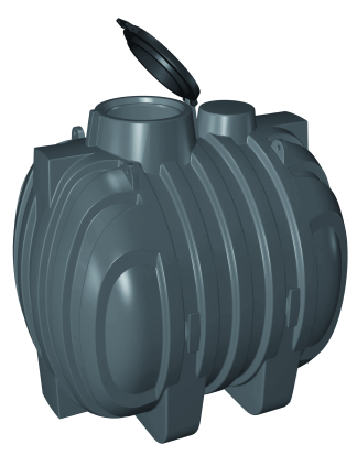 Nádrž podzemní MEA CI 10700 AG 10700 l šedá