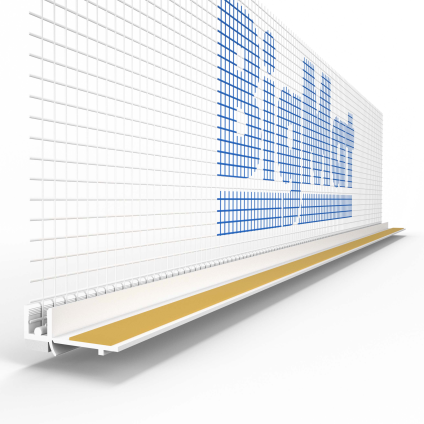 Lišta okenní začišťovací s lamelou LS-VHL 06 BigMat 2400 mm