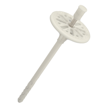 Hmoždinka fasádní talířová LMX 10 s kovovým trnem 120 mm