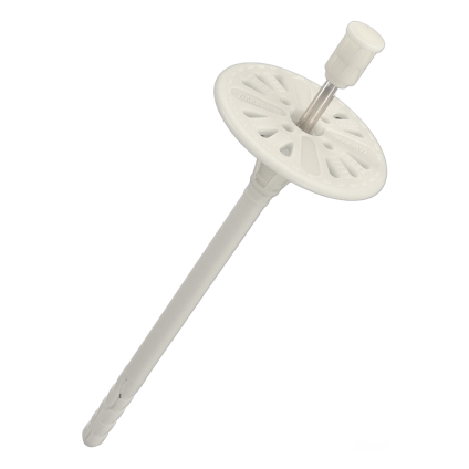 Hmoždinka fasádní talířová LMX 08 s kovovým trnem 175 mm