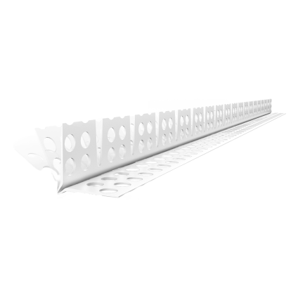 Lišta klenbová s prolisem a flexibilními rameny G-KLF BOX PVC 24×24/10 m