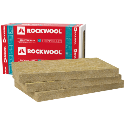 Izolace tepelná Rockwool Rockton Super 70 mm 1000×610 mm