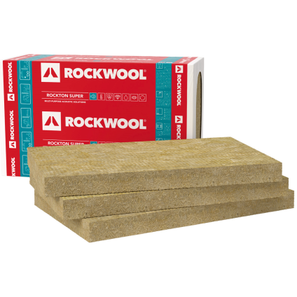 Izolace tepelná Rockwool Rockton Super 100 mm 1000×610 mm