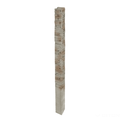 Sloupek plotový Diton Quick wall stone 240 150×150×3300 mm koncový béžový mix (8)