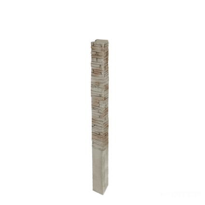 Sloupek plotový Diton Quick wall stone 200 150×150×2900 mm koncový béžový mix (8)