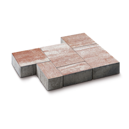 Dlažba betonová CS-BETON VIA TECH 60 mm colormix gracia