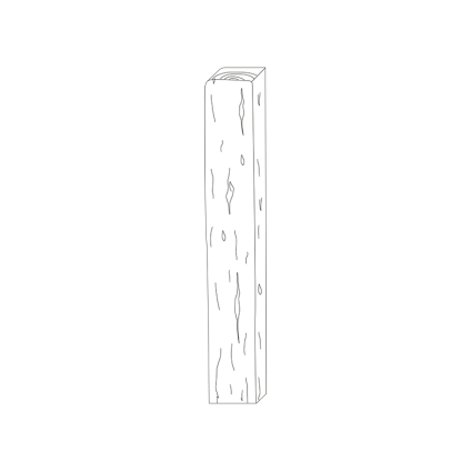 Palisáda betonová Ferobet Trám 150 1500×240×150 mm natur reliéfní staré dřevo (9)