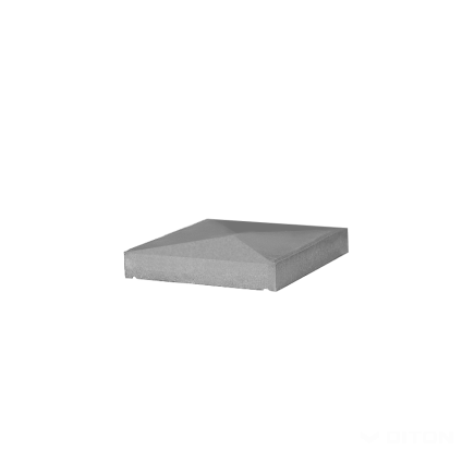 Stříška plotová Diton 30 500×300×75 mm sloupková natur přírodní (48)