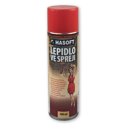 Lepidlo ve spreji Hasoft 500 ml