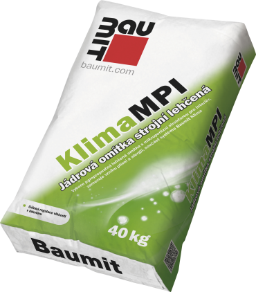 Omítka jádrová Baumit KlimaMPI 40 kg