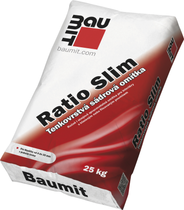 Omítka sádrová Baumit Ratio Slim 25 kg