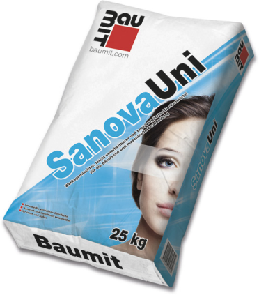Omítka sanační Baumit SanovaUni 25 kg