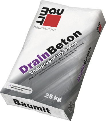 Beton drenážní Baumit DrainBeton 25 kg
