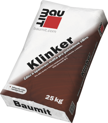 Malta zdicí a spárovací Baumit Klinker 25 kg