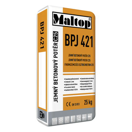 Potěr betonový BPJ 421 jemný 25 kg