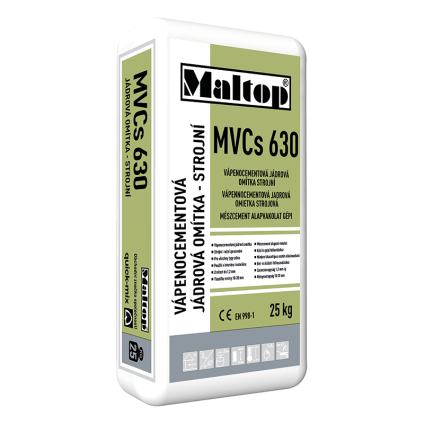 Omítka jádrová vápenocementová MVCs 630 25 kg