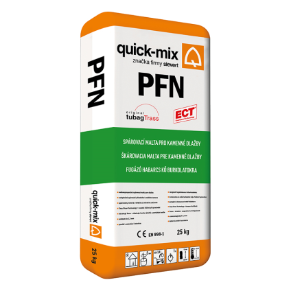 Malta spárovací pro kamenné dlažby s trasem PFN 25 kg