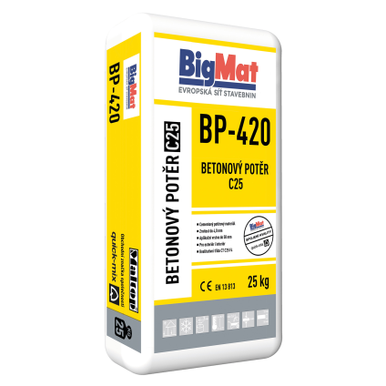 Potěr betonový BP-420 BigMat 25 kg