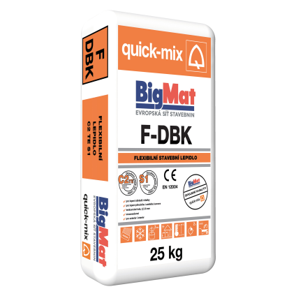 Lepidlo stavební flexibilní F-DBK (C2TE S1) BigMat 25 kg