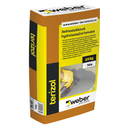 Hmota hydroizolační weber Terizol 20 kg