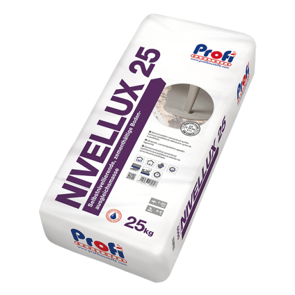Stěrka samonivelační cementová Profi Nivellux 25 25 kg