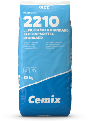 Hmota lepicí a stěrková Cemix Standard 2210 25 kg