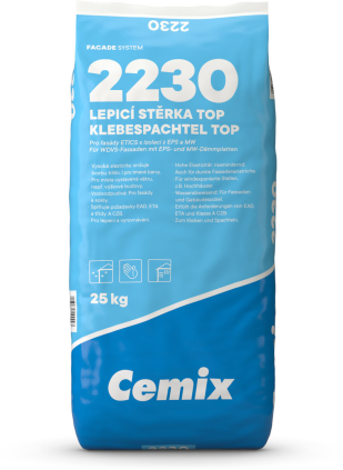 Hmota lepicí a stěrková Cemix Top 2230 25 kg