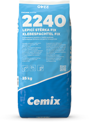 Hmota lepicí a stěrková Cemix Fix 2240 25 kg