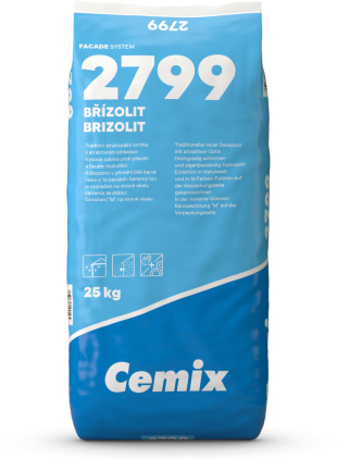 Omítka minerální Cemix Břízolit 2799 přírodní 25 kg