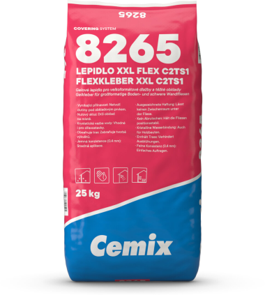 Lepidlo na obklady Cemix XXL Flex 8265 (C2TS1) 25 kg