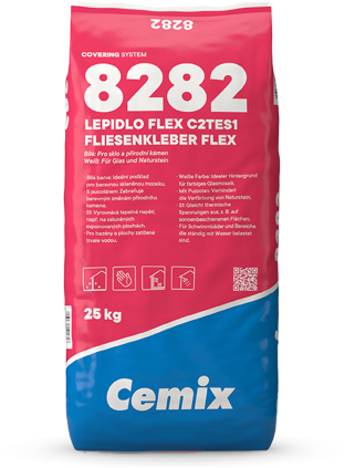 Lepidlo na obklady Cemix Flex 8282 (C2TES1) 25 kg