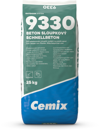 Beton sloupkový Cemix 9330 25 kg