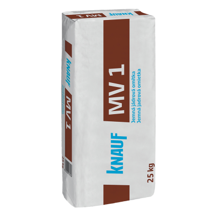 Omítka jádrová MV 1 jemná 25 kg
