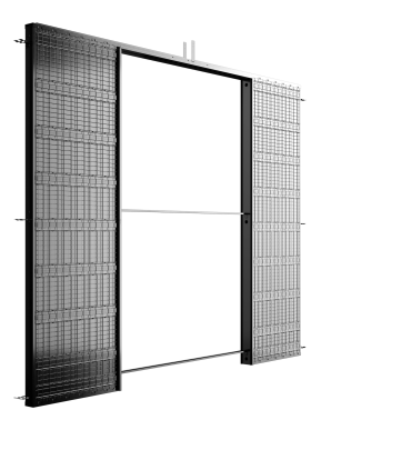 Pouzdro stavební JAP Norma Komfort 1650×2100 mm do zdiva tl. 75 mm