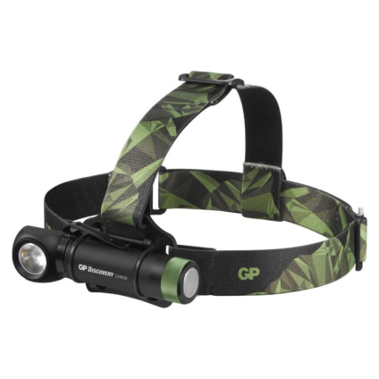 Svítilna čelová (čelovka) GP Discovery CHR35 LED 600 lm nabíjecí