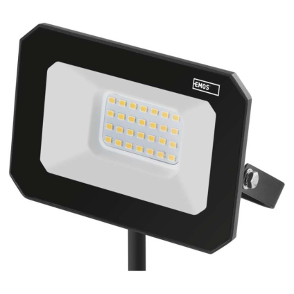 Reflektor EMOS Simpo LED / 20W / IP65 / 2 000 lm / černý