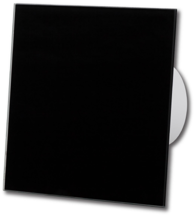 Panel krycí Haco AV Drim 175×175 mm skleněný černý