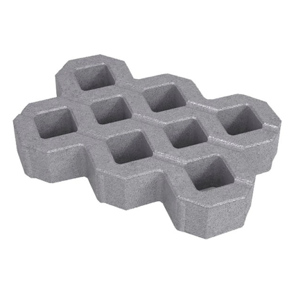 Dlažba zatravňovací Semmelrock ZT3 600×400×80 mm šedá