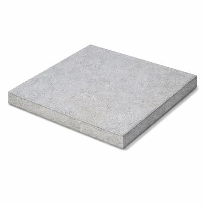 Dlaždice betonová zahradní Semmelrock Elegant 500×500×40 mm se zkosením šedá