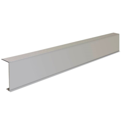 Lišta krycí schodová Semmelrock 1200×26×56 mm stříbrná