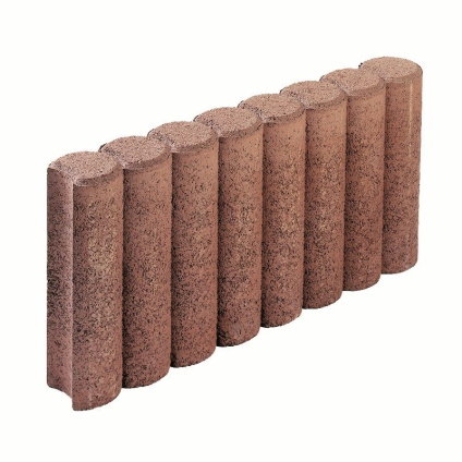 Palisáda betonová Semmelrock Randfix 470×60×250 mm červená