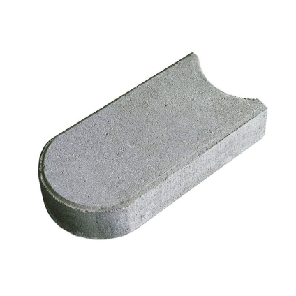 Lem trávníkový Semmelrock 220×120×40 mm se zkosenou hranou hladký šedý