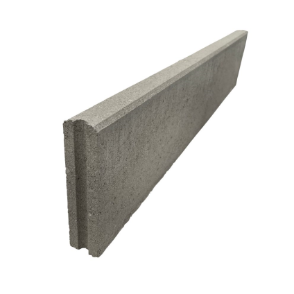 Obrubník chodníkový Semmelrock Metra 5 1000×50×200 mm s rovnou horní plochou šedý