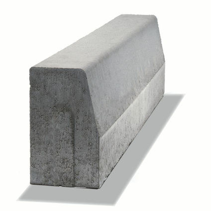 Obrubník silniční Semmelrock 500×150×250 mm poloviční šedý