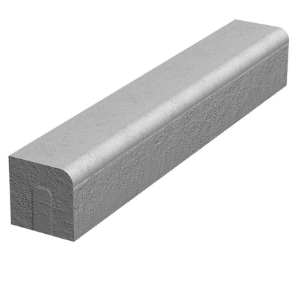 Obrubník silniční Semmelrock 1000×150×150 mm nájezdový šedý