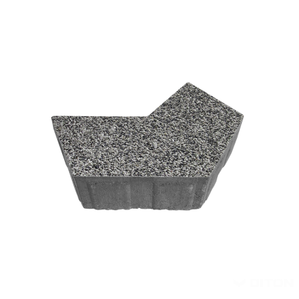 Dlažba betonová Diton Omnia 80 mm vymývaná nero (6,64)